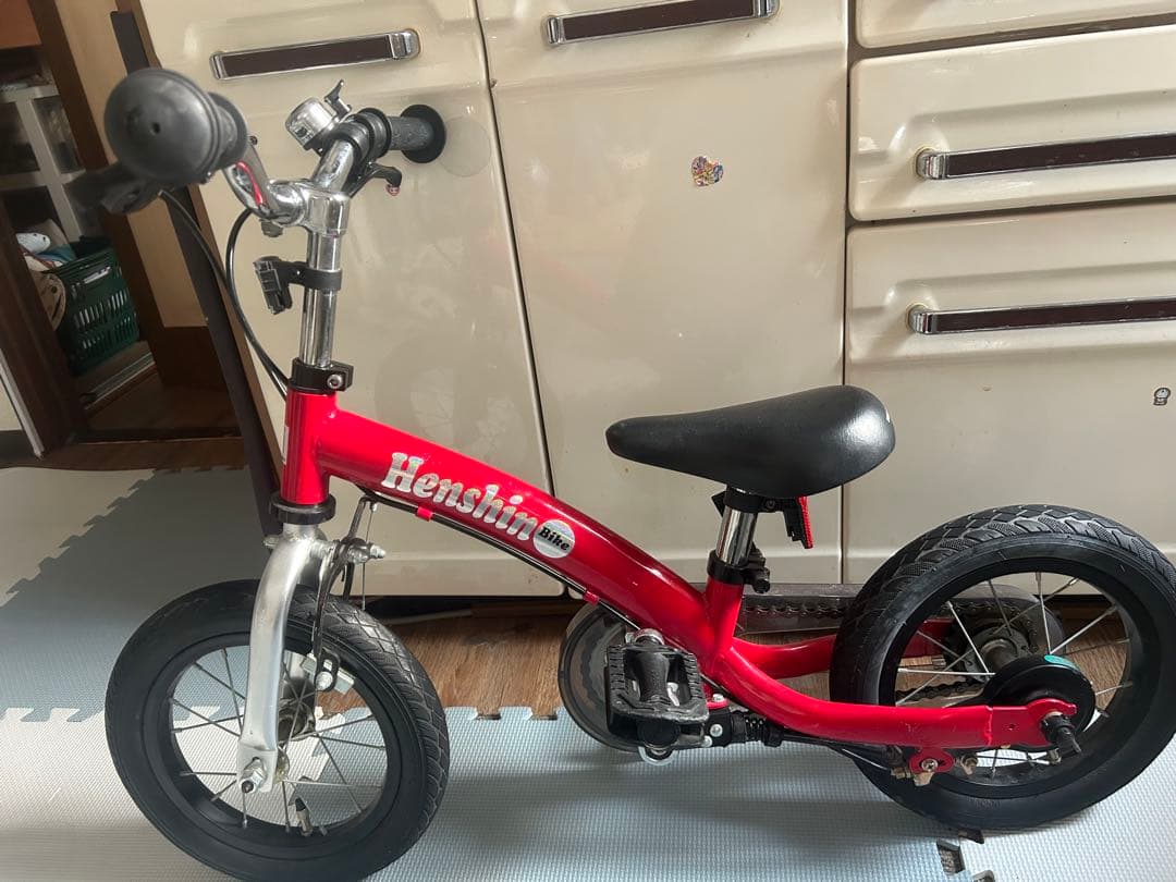 Henshin 幼児用自転車 12インチ 赤
