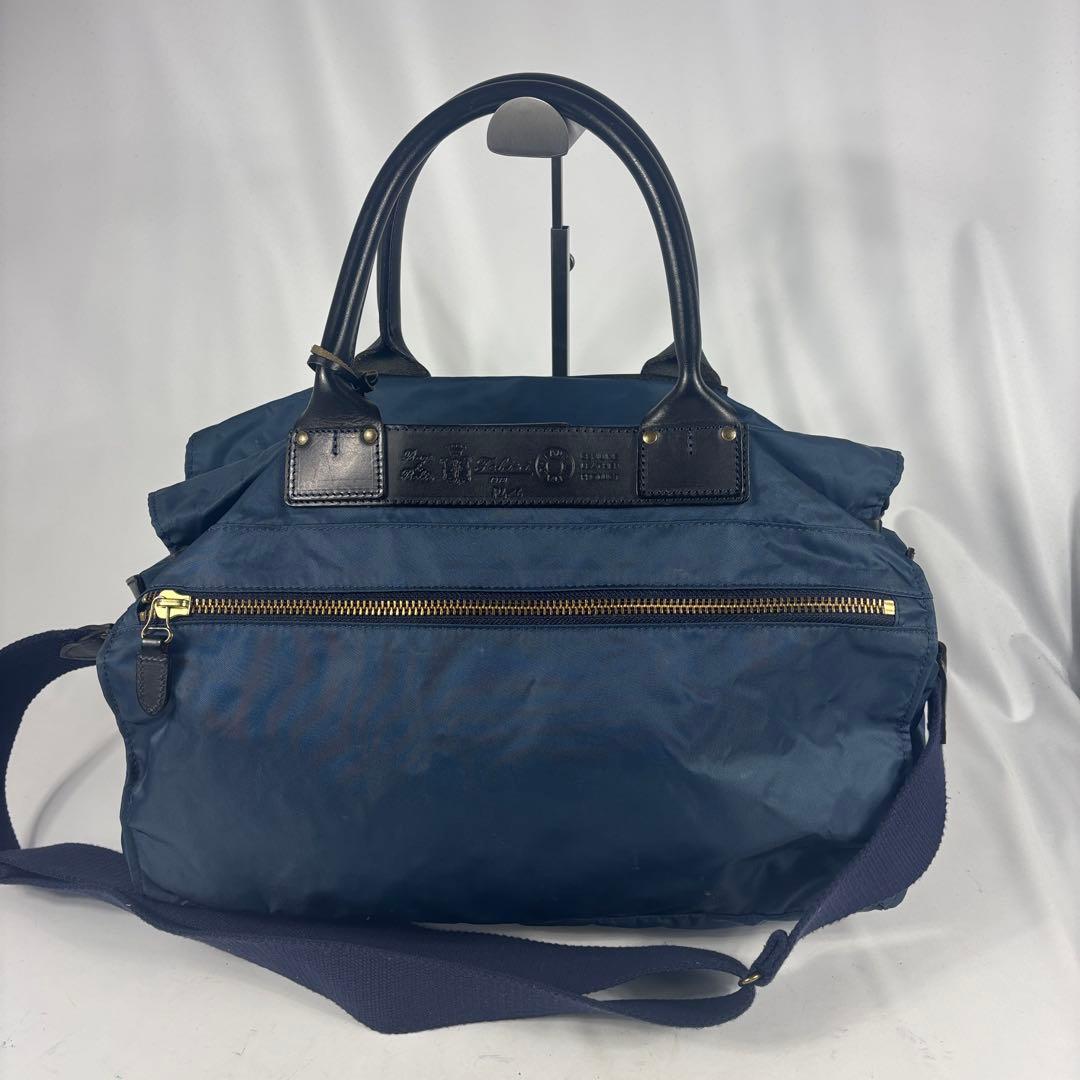 フェリージ 2way ボストンバッグ ヘルメットバック　P4/6 ネイビー