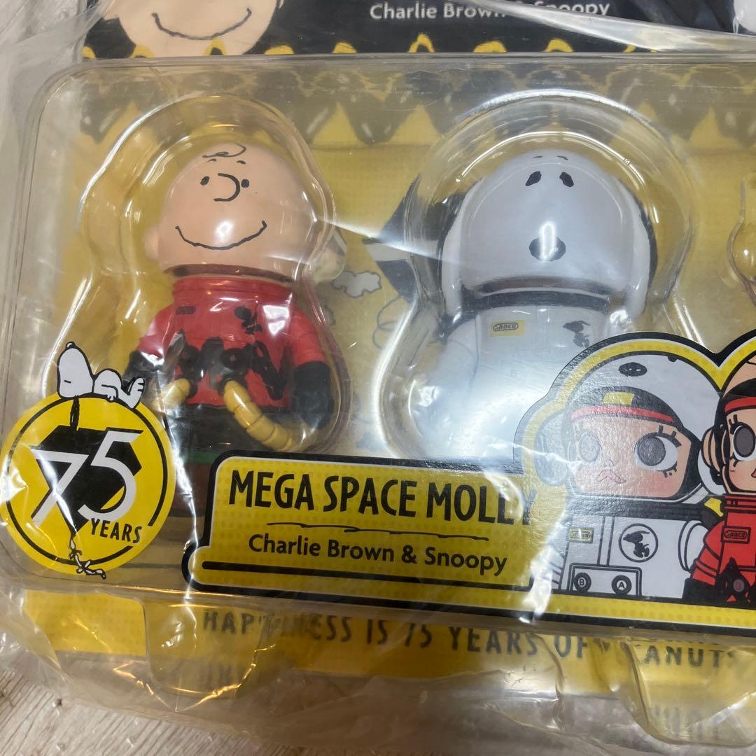 SNOOPY PEANUTS MEGA SPACE MOLLY 100% 限定