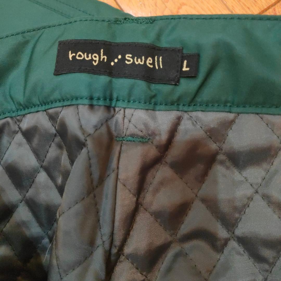 ラフアンドスウェル　Lサイズ　新品・未使用　パンツ　キルティング　グリーン