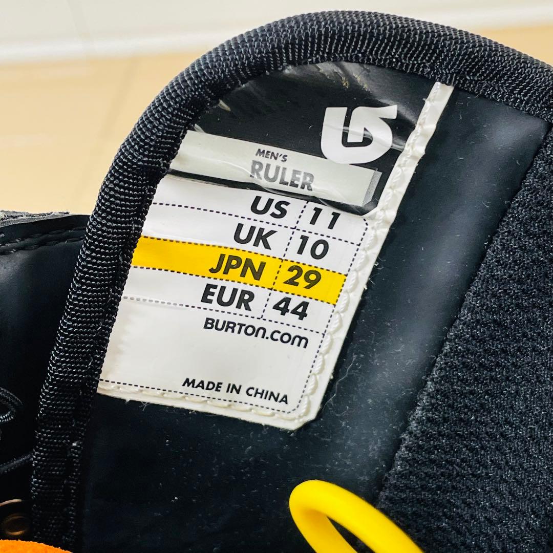 【美品】BURTON RULER 29.0㎝ スノーボード ブーツ