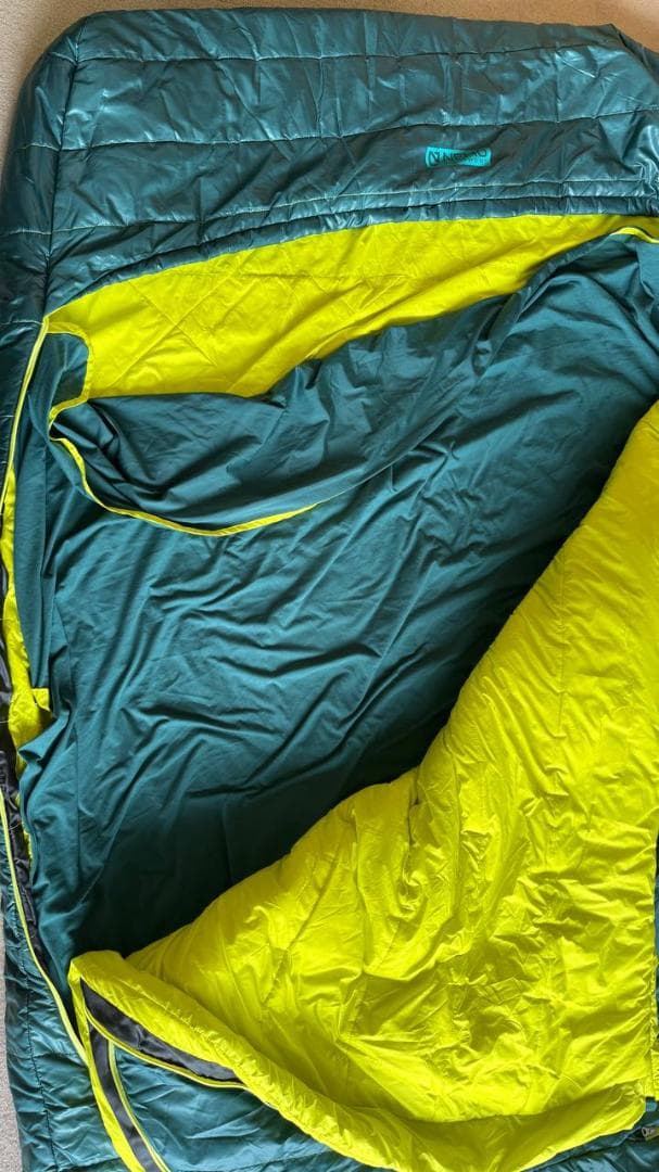 ニーモ NEMO ジャズ ダブル NM-JAZ-DB ダブルシュラフ寝袋 2人用