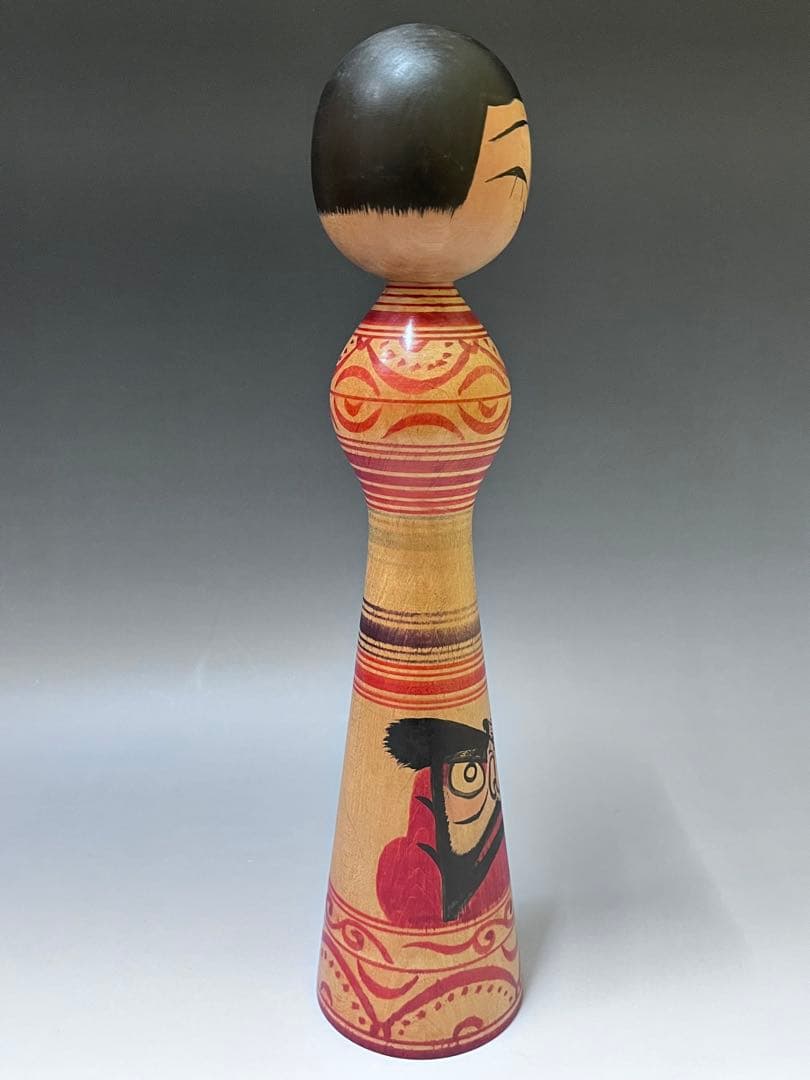 C555 こけし　希少品　盛秀太郎　津軽系　温湯こけし　伝統こけし　日本人形