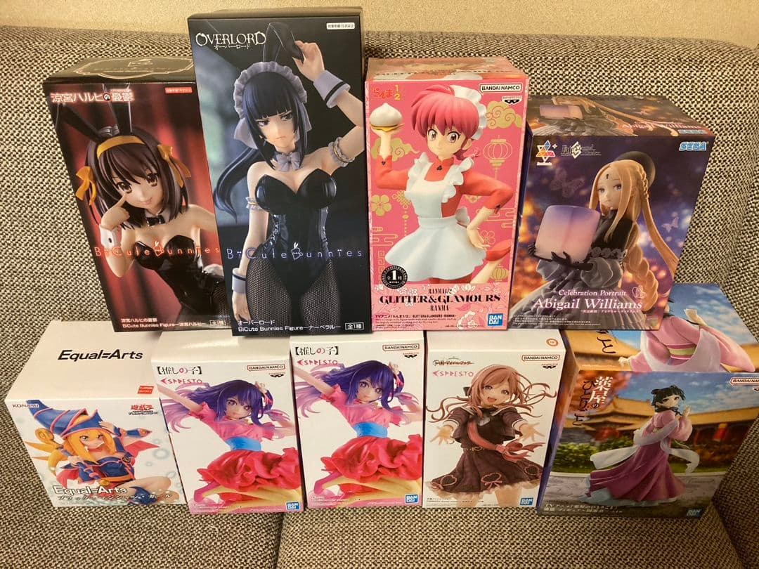 プライズフィギュア　9個まとめ売り