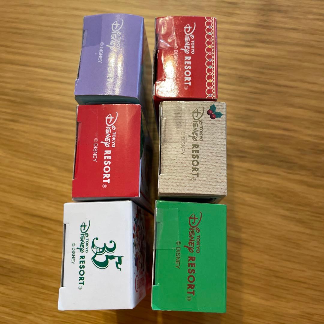 ディズニーリゾート　トミカ　クリスマス　6個まとめ売り