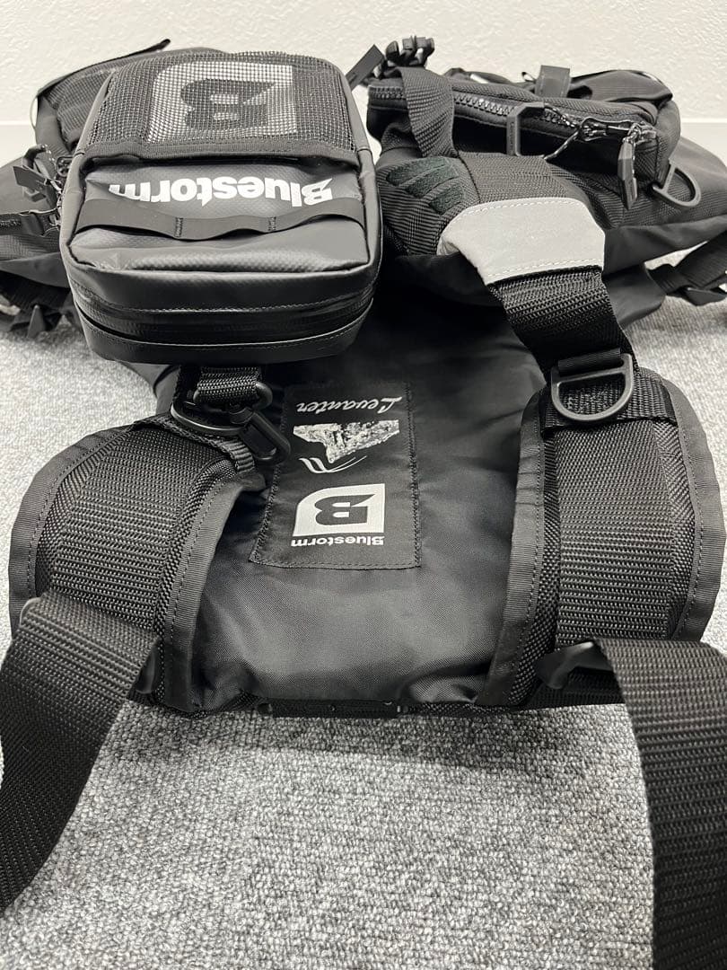 【美品】ブルーストーム Bluestorm レバンテ ゲームベスト ブラック