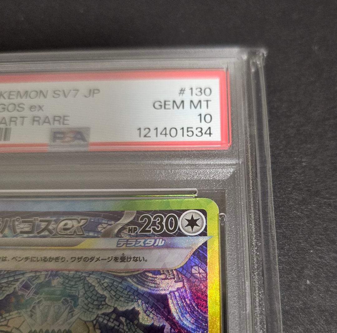 ポケモンカードゲーム　テラパゴスex　SAR　PSA10