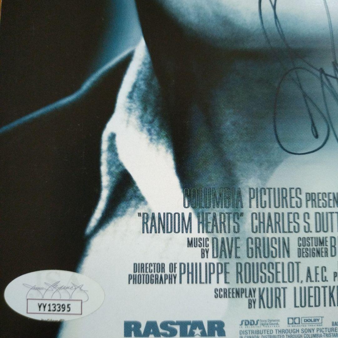 ハリソンフォード　サイン　オートグラフ　コミコン　SWAU　8×10インチ