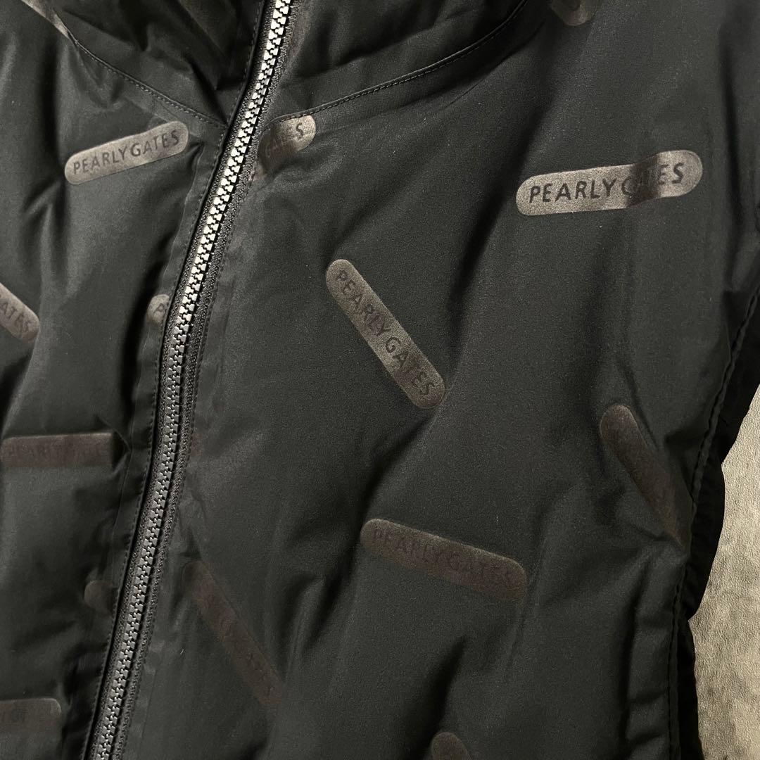 【極美品】パーリーゲイツ エアーダウンベスト サイズ4 ダークネイビー