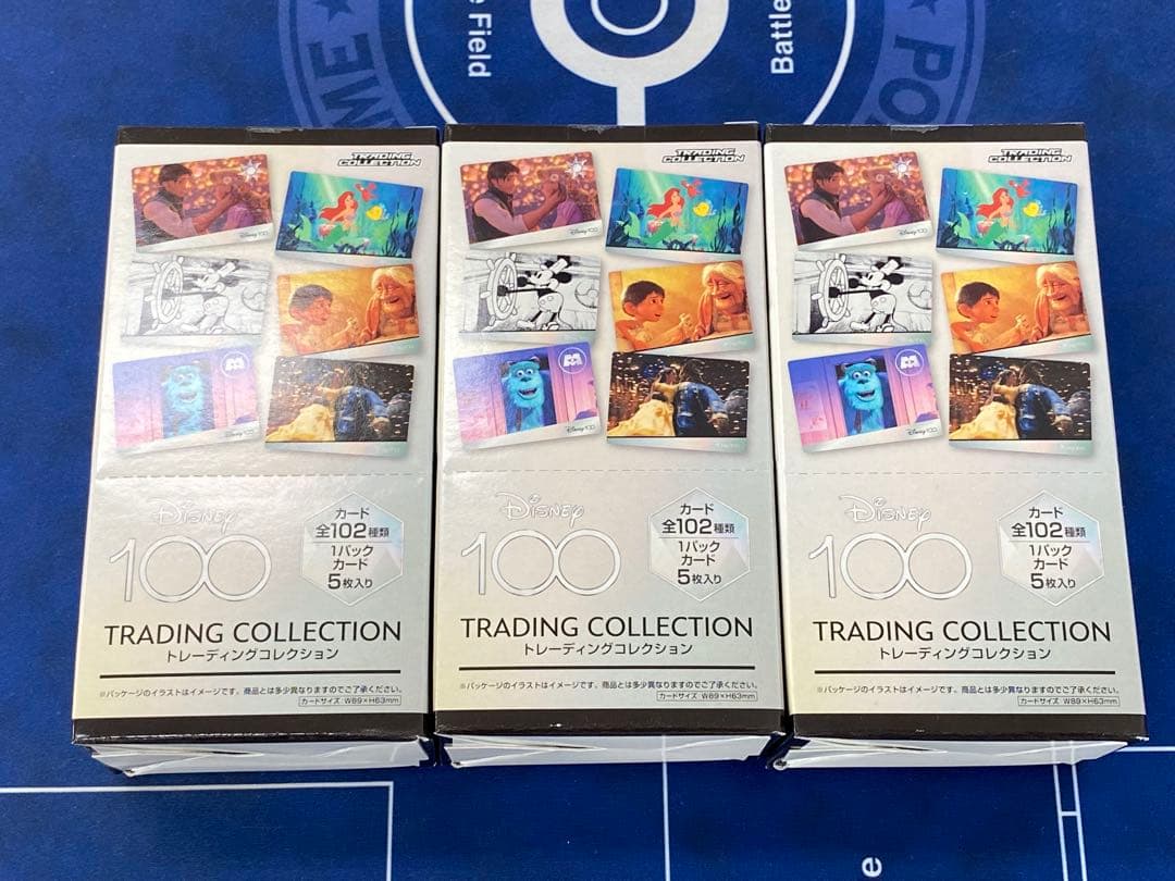 ディズニー100 トレーディングカードコレクション 3BOX