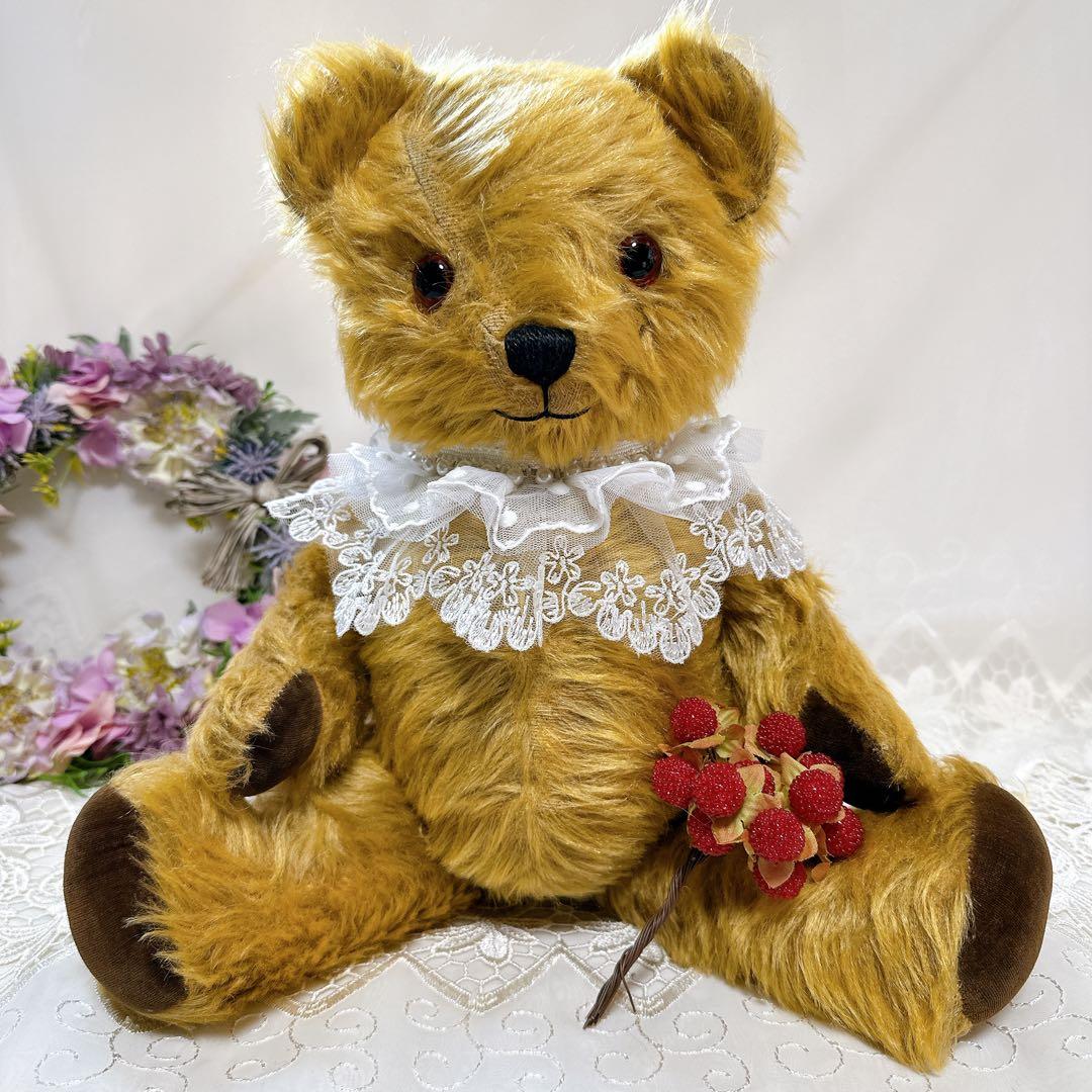 ❤️キュートなペディグリーベア❤️ アンティークベア　ビンテージテディベア　1950