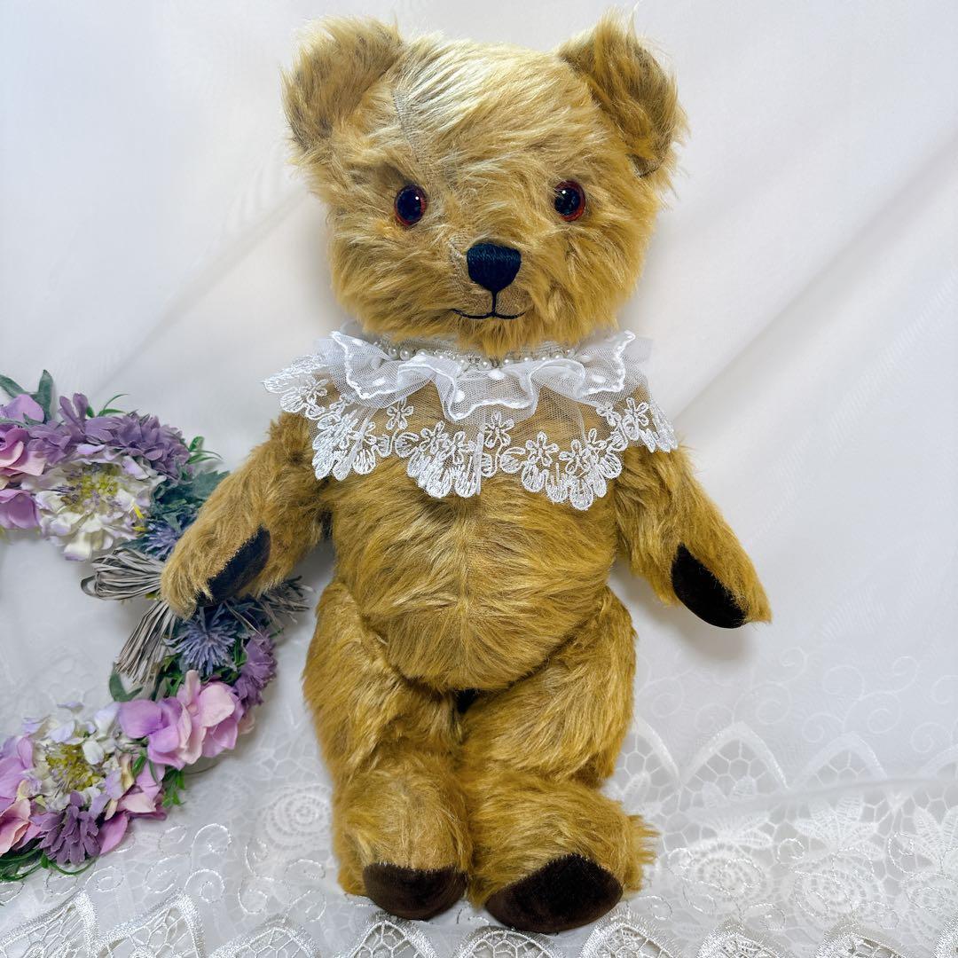 ❤️キュートなペディグリーベア❤️ アンティークベア　ビンテージテディベア　1950