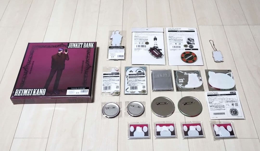 ジャンケットバンク　叶黎明　アクリルスタンド　缶バッジ　キーホルダー　まとめ売り