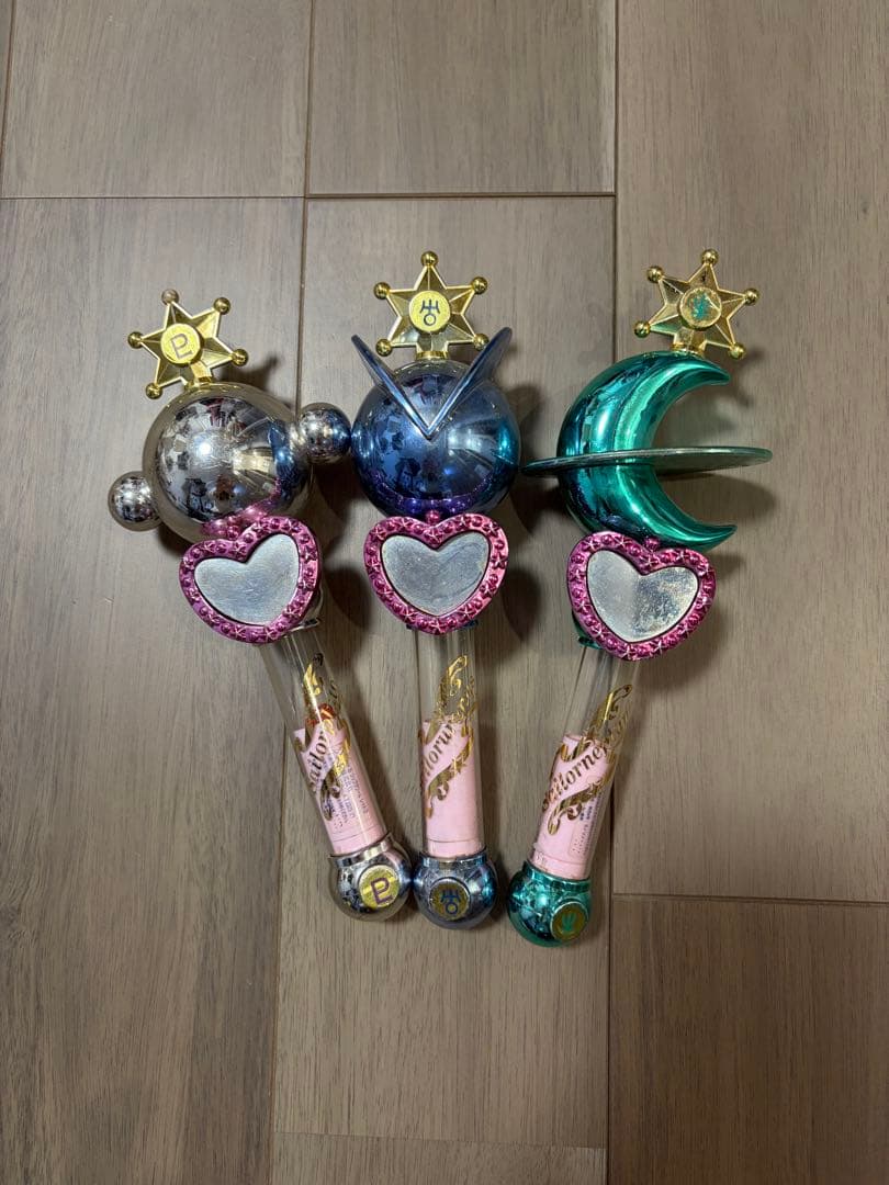 即購入可 ⭐︎ セーラームーン　S 変身リップロッド　3本　当時物