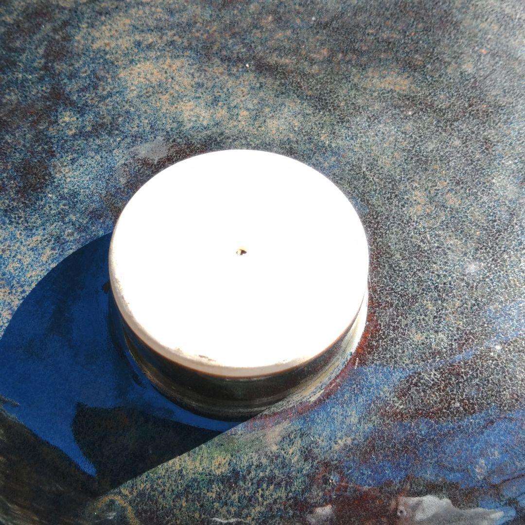 萬古焼　風炉　茶道　天目釉