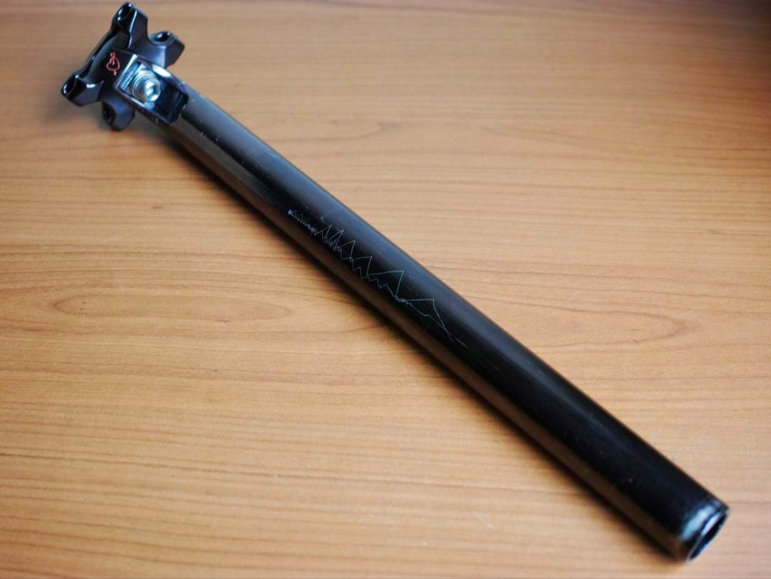 SIM WORKS シートポスト 27.2mm径 350mm BLUE LUG