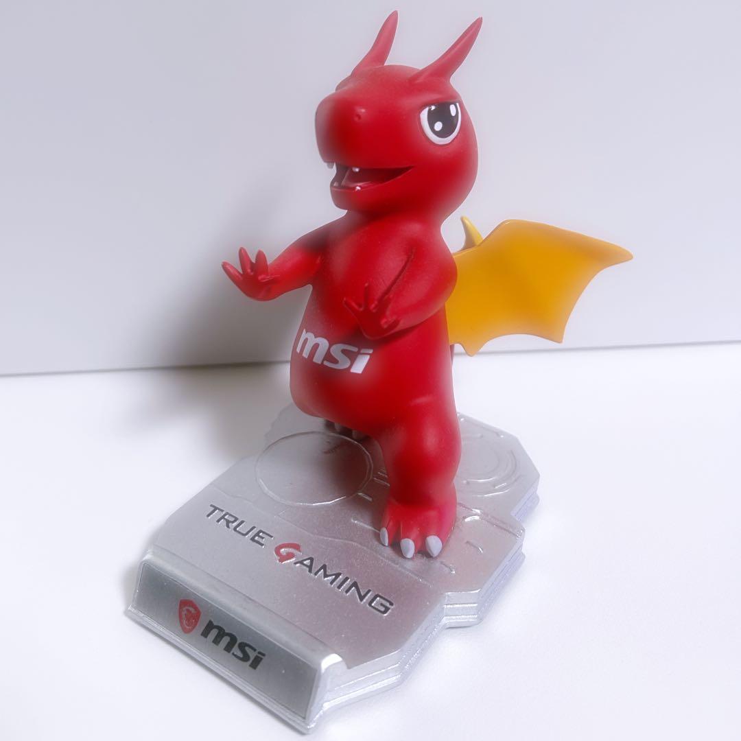 msi ラッキー くん ┊スマホ立て フィギュア