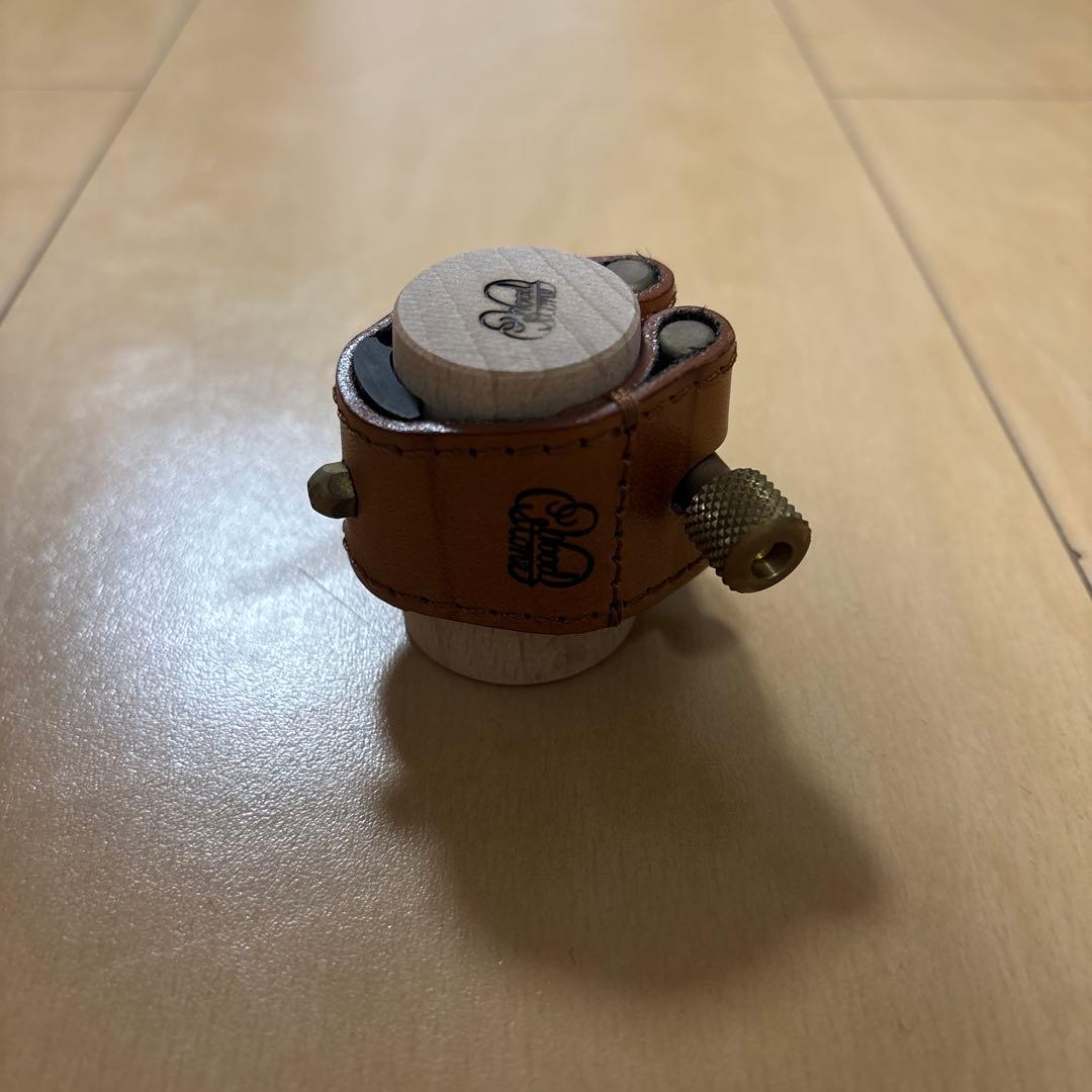 クラリネットリガチャー レザー 木材