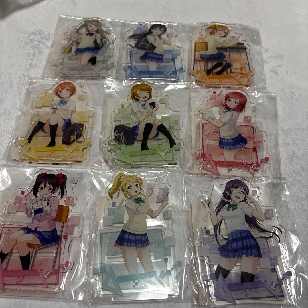 ラブライブ μ's アクリルスタンド アイドル衣装