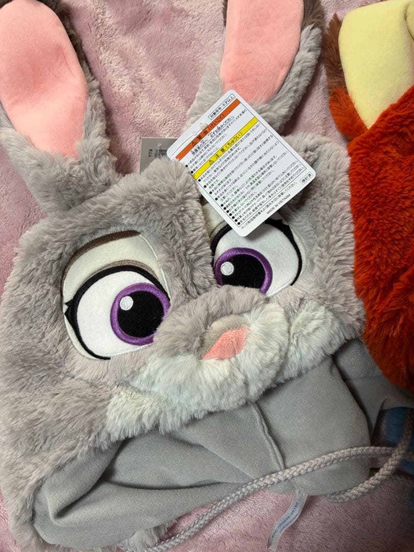 E*読様 ニック・ワイルドとジュディ・ホップスの帽子セット