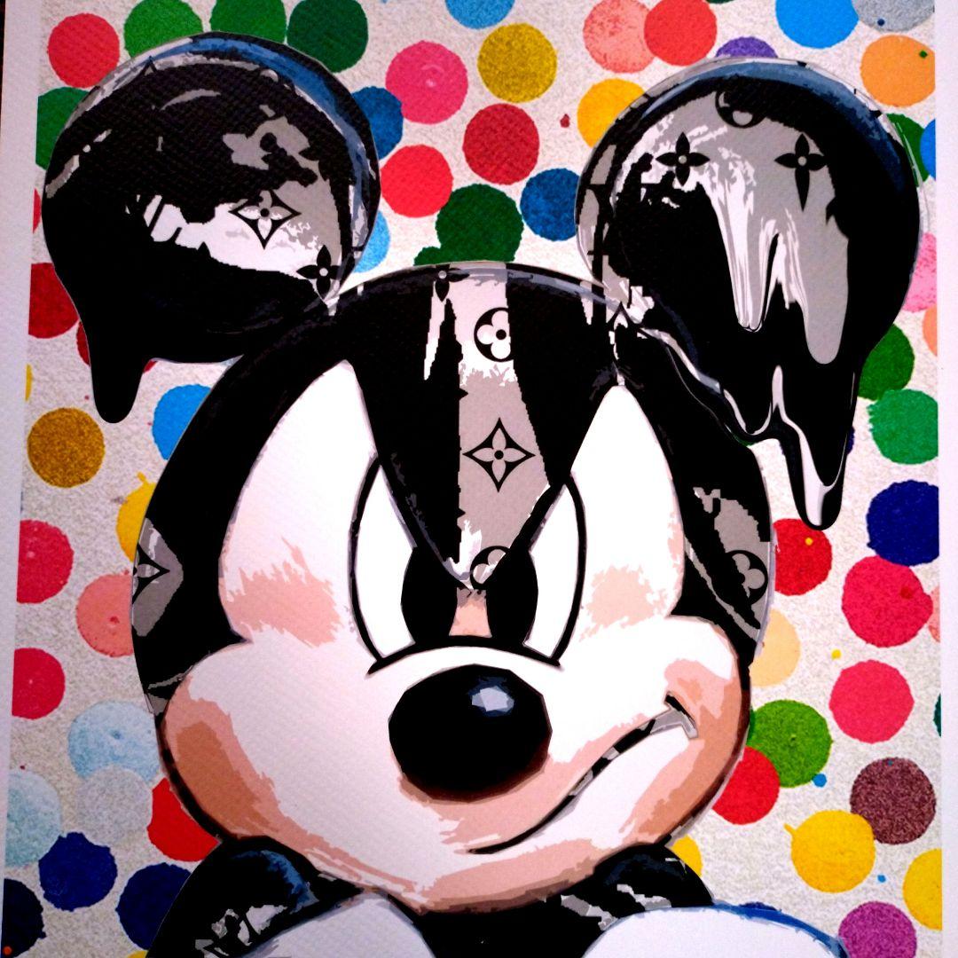 death nyc 世界限定100枚アンディウォーホル　ミッキーマウス　ヴィトン