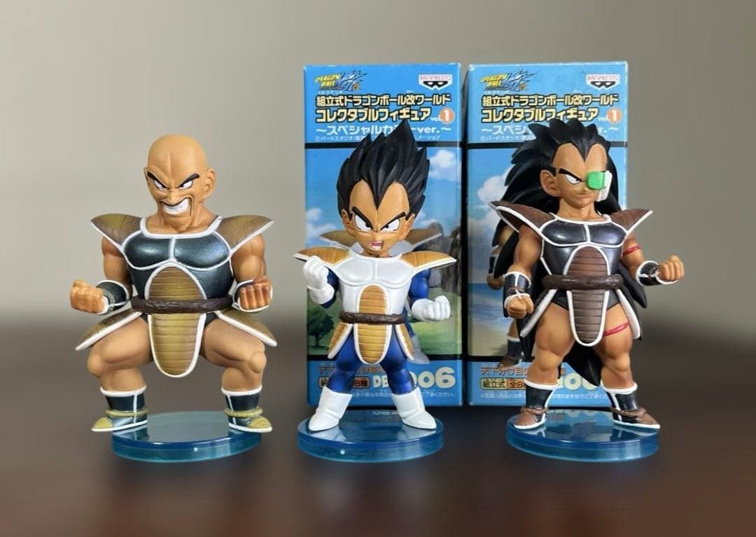 ドラゴンボール ワーコレ ベジータ ナッパ ラディッツ スペシャルカラーver.