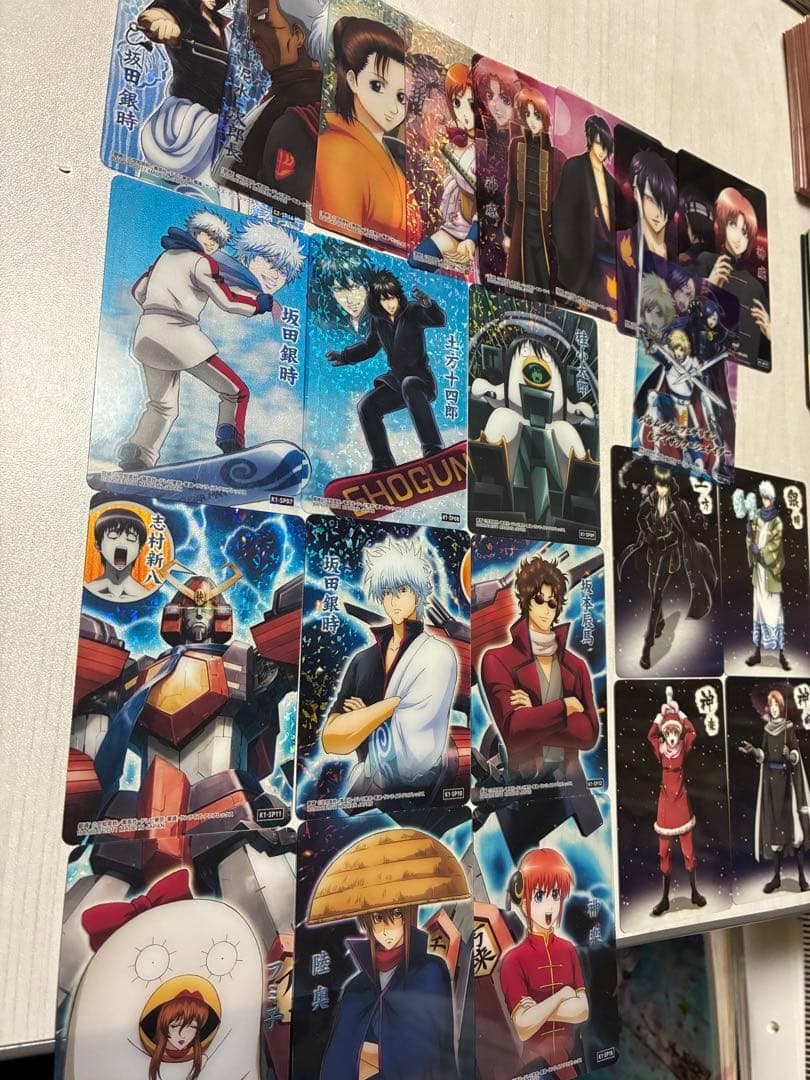 銀魂 クリアカード ウエハース ステッカー カードダス まとめ売り 417枚