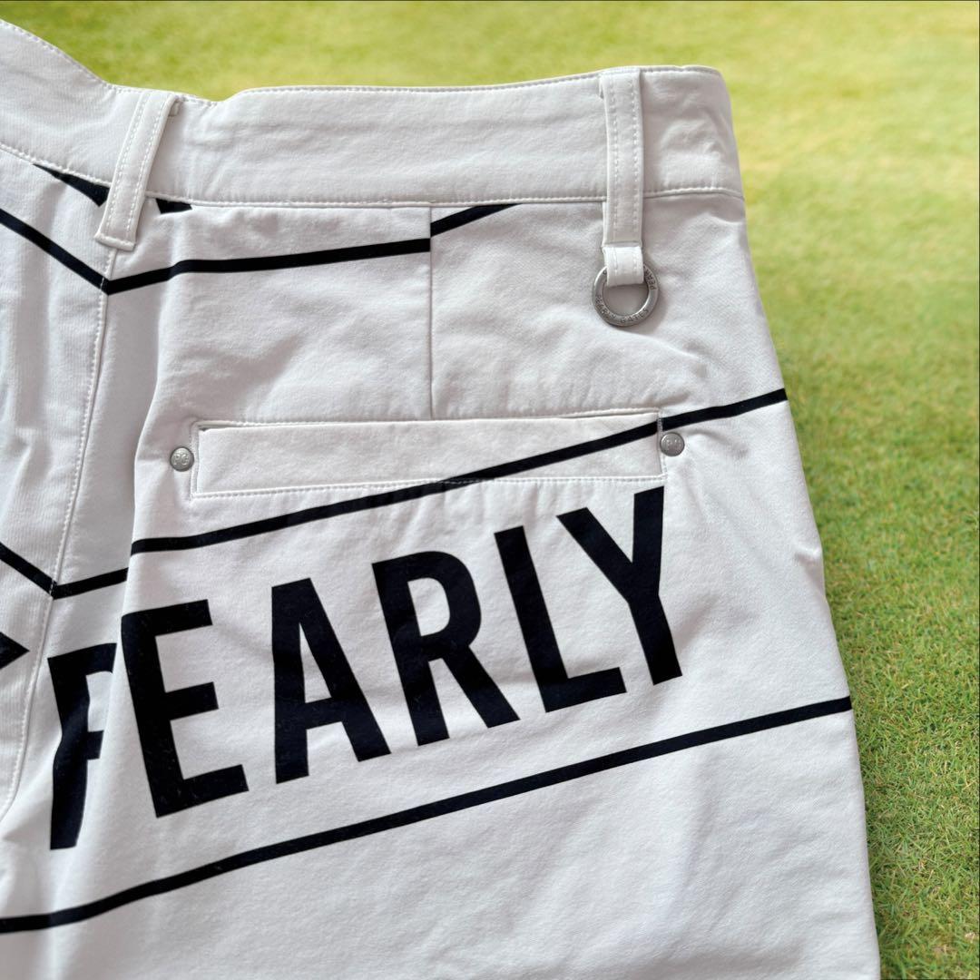 美品　パーリーゲイツ　ハーフパンツ　短パン　白　ホワイト　4 M〜L相当　ゴルフ