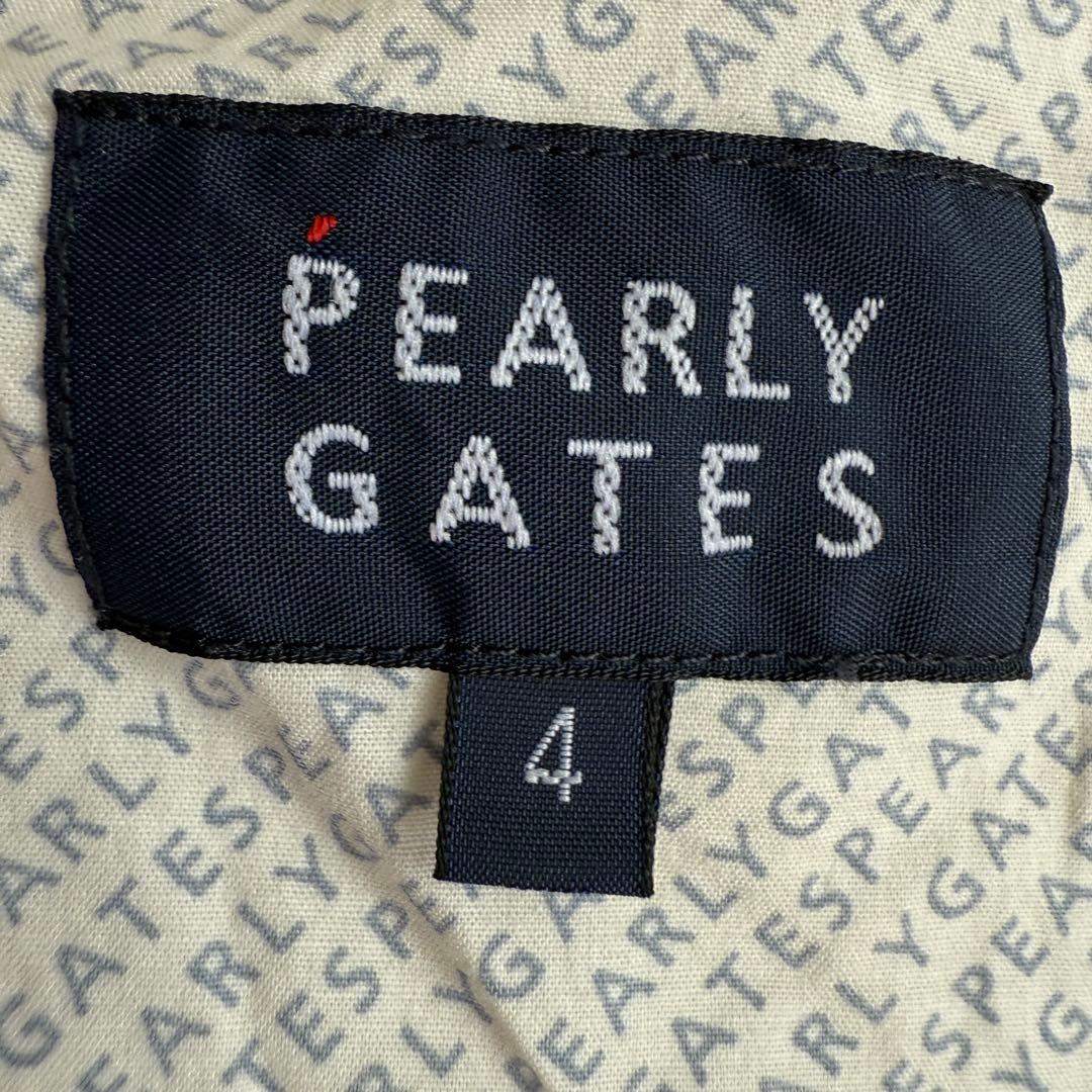 美品　パーリーゲイツ　ハーフパンツ　短パン　白　ホワイト　4 M〜L相当　ゴルフ