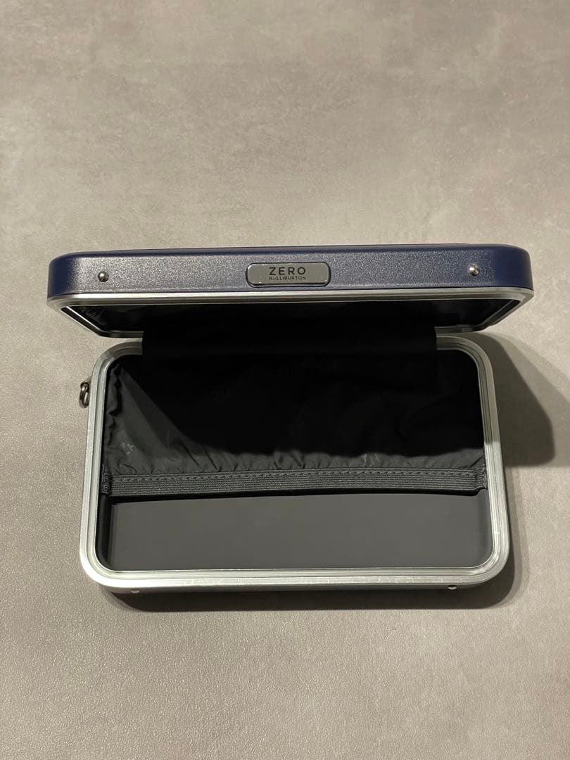 e*n様 ZERO HALLIBURTON Mini-Traveler ネイビー