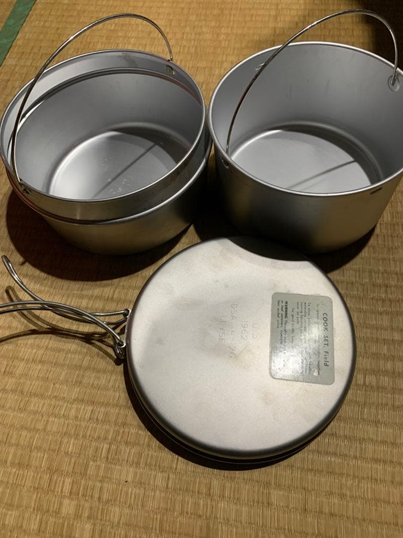 US 米軍　60's 山岳部隊 クックセット　未使用　デッドストック