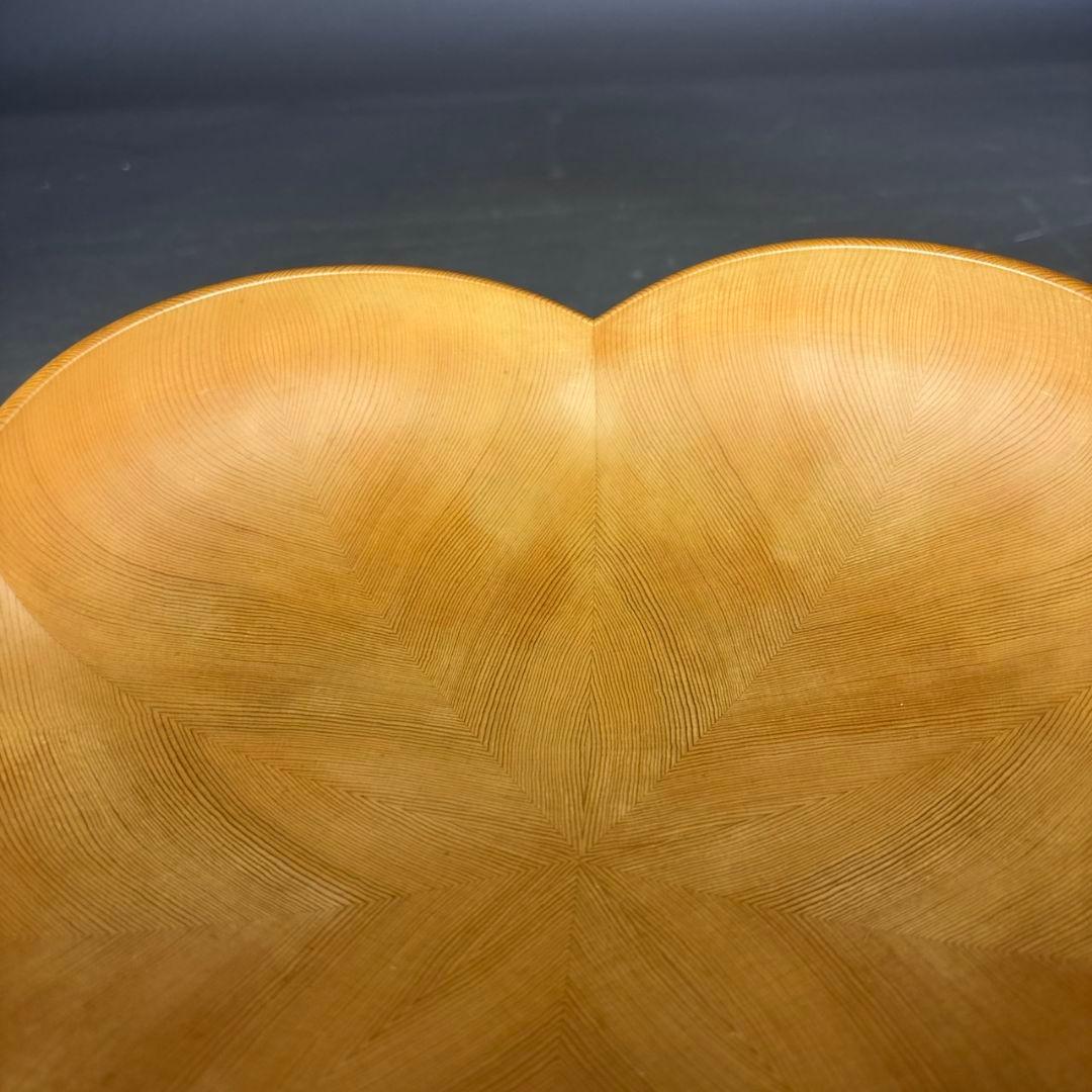 人間国宝　中川清司　槙柾合わせ　梅鉢　共箱