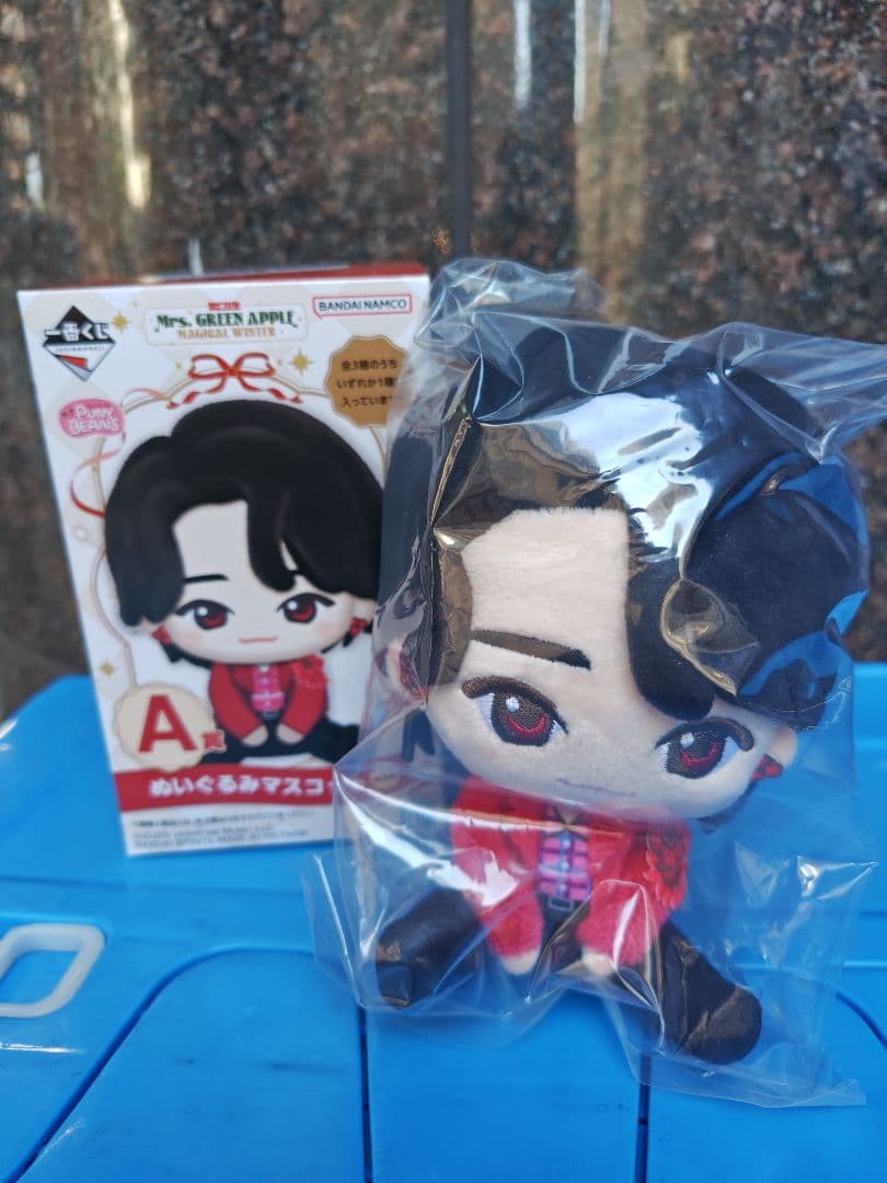 一番くじ☆Mrs. GREEN APPLE ぬいぐるみマスコット A賞