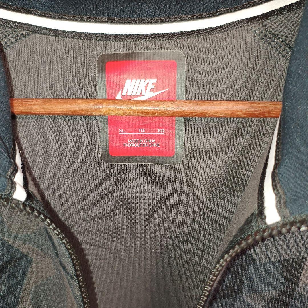 Nike ナイキ テックフリース ダークカモフラ ジャージ上下セット 上XL M