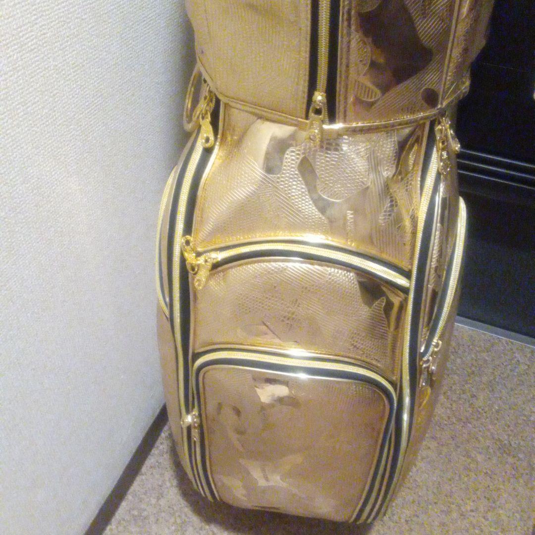 MARK & LONA ゴルフバッグ ゴールド