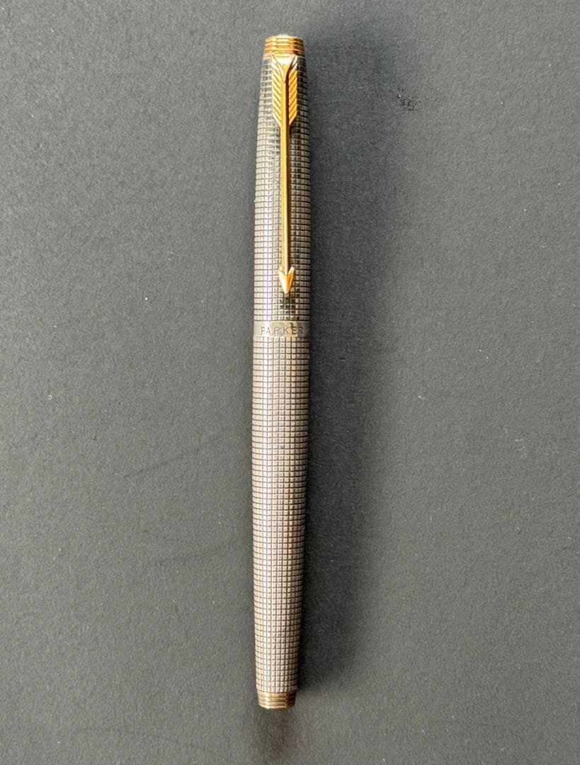 パーカー　万年筆　スターリングシルバー