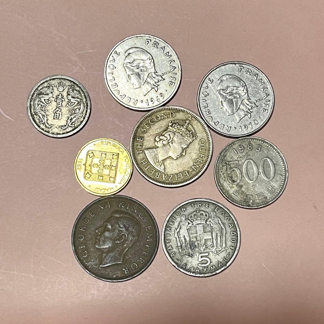 希少古銭・雑銭 約6kg まとめ売り