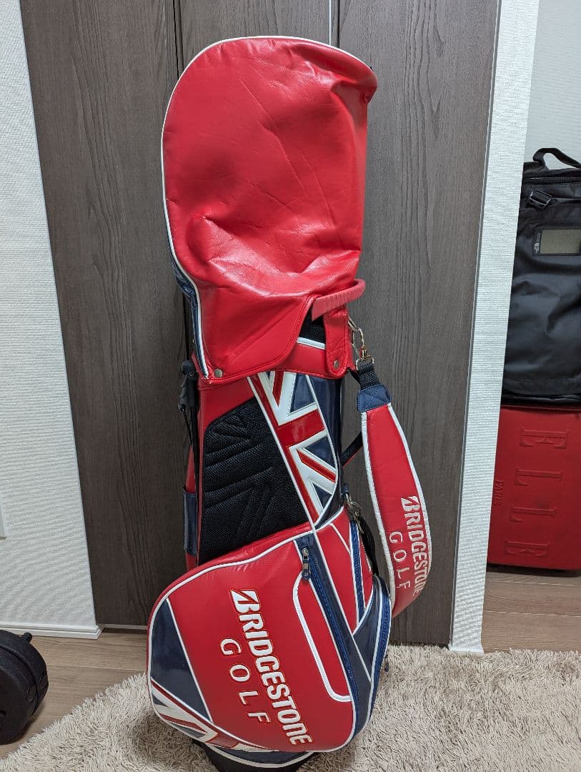 BRIDGESTONE メジャーコレクション　キャディバッグ 　ヘッドカバー付き