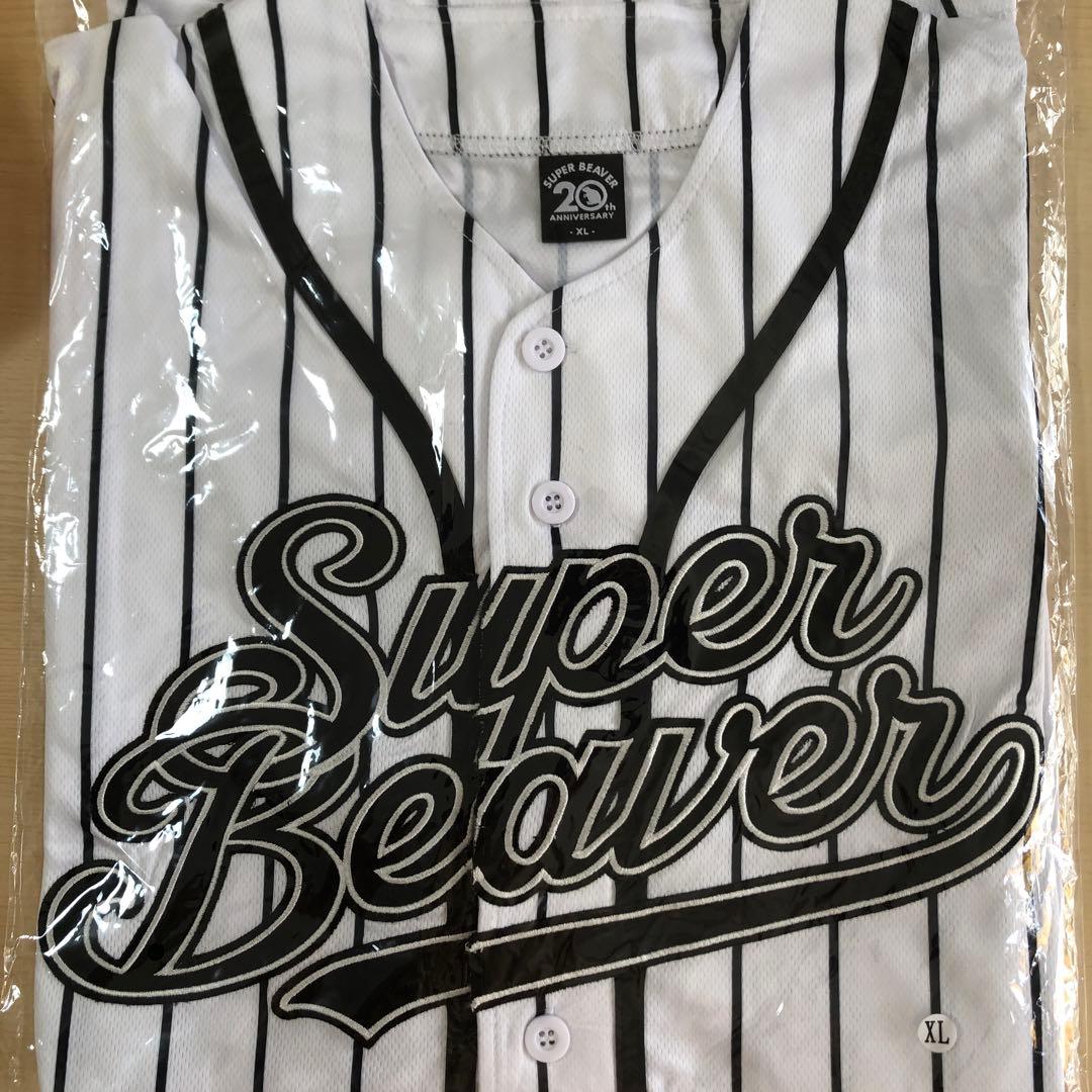 プ*マ様 SUPER BEAVER 20周年ベースボールシャツ ストライプ XL