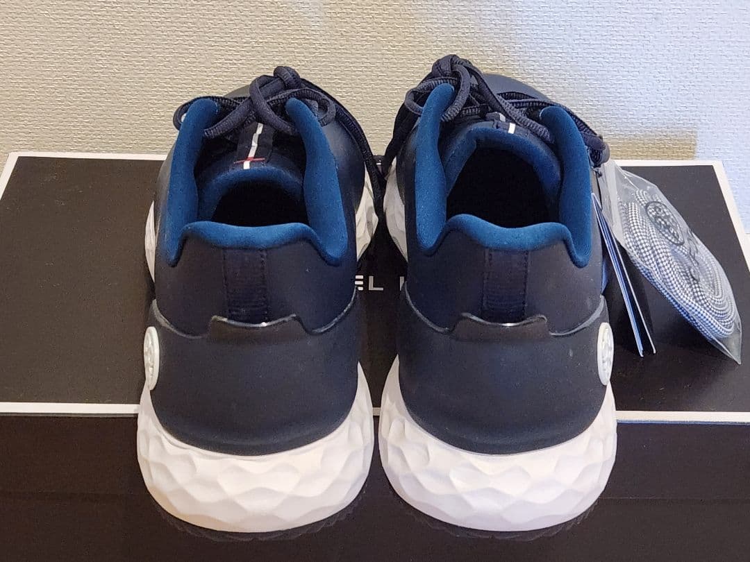 G/FORE ジーフォア ネイビー ゴルフシューズ 替紐付　新品　27,5センチ