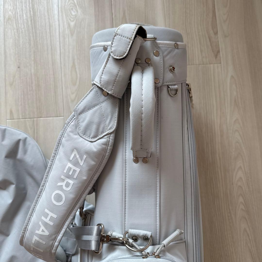 ゼロハリバートン　キャディバッグ　スタンド式　軽量　グレー