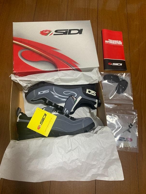 SIDI MTB EPIC GREY EUR40 未使用品