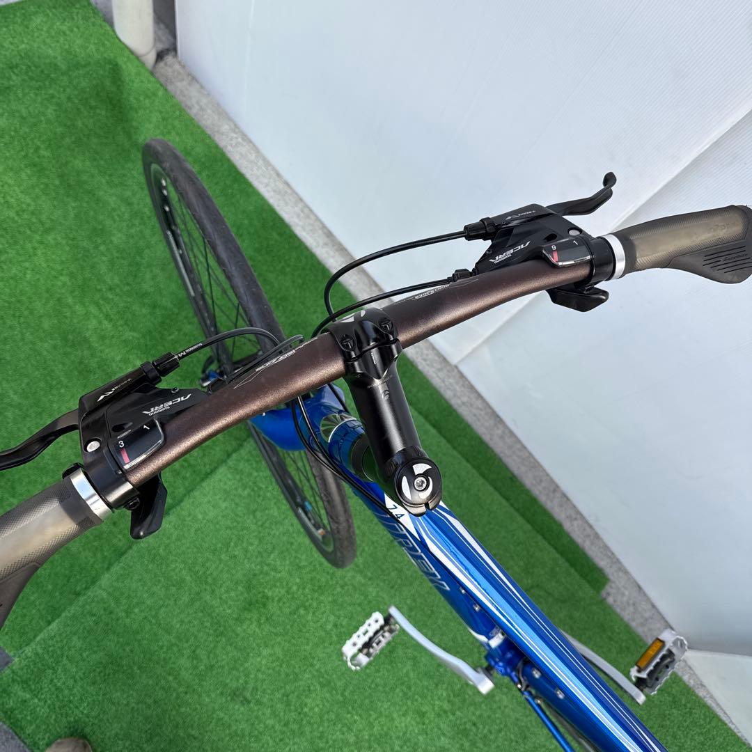 TREK クロスバイク Mサイズ　美品 ブルー