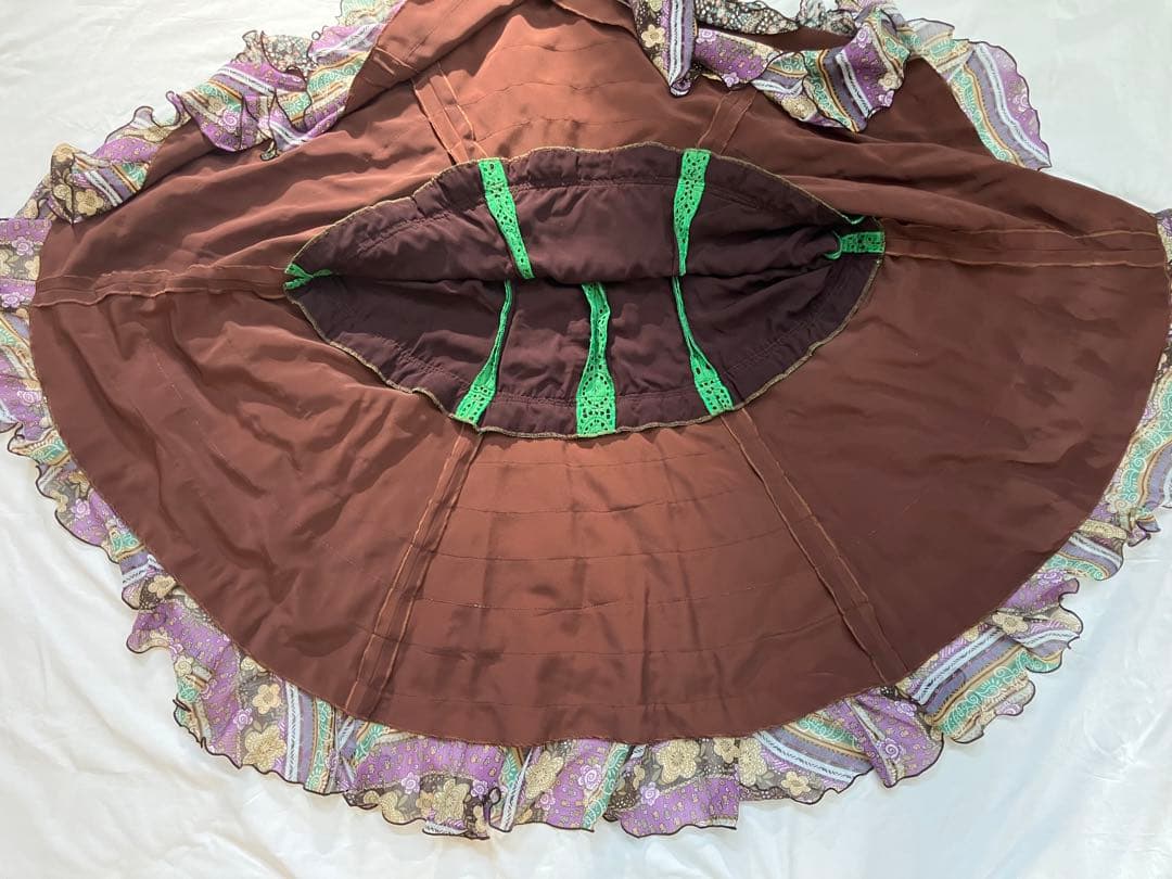 ソニアジョーンズ　フラメンコ　ファルダ　スカート