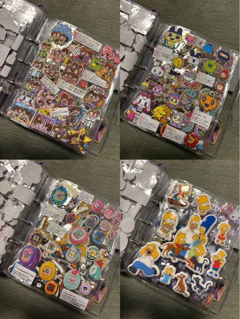 シール帳完成品　3冊セット　ボンボンシール　平成　サンリオ　ディズニー　正規品