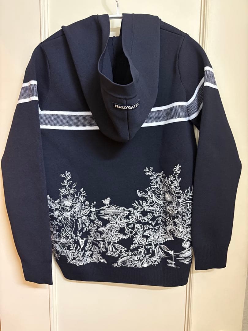 PEARLY GATES ネイビー セーター・スカートセット