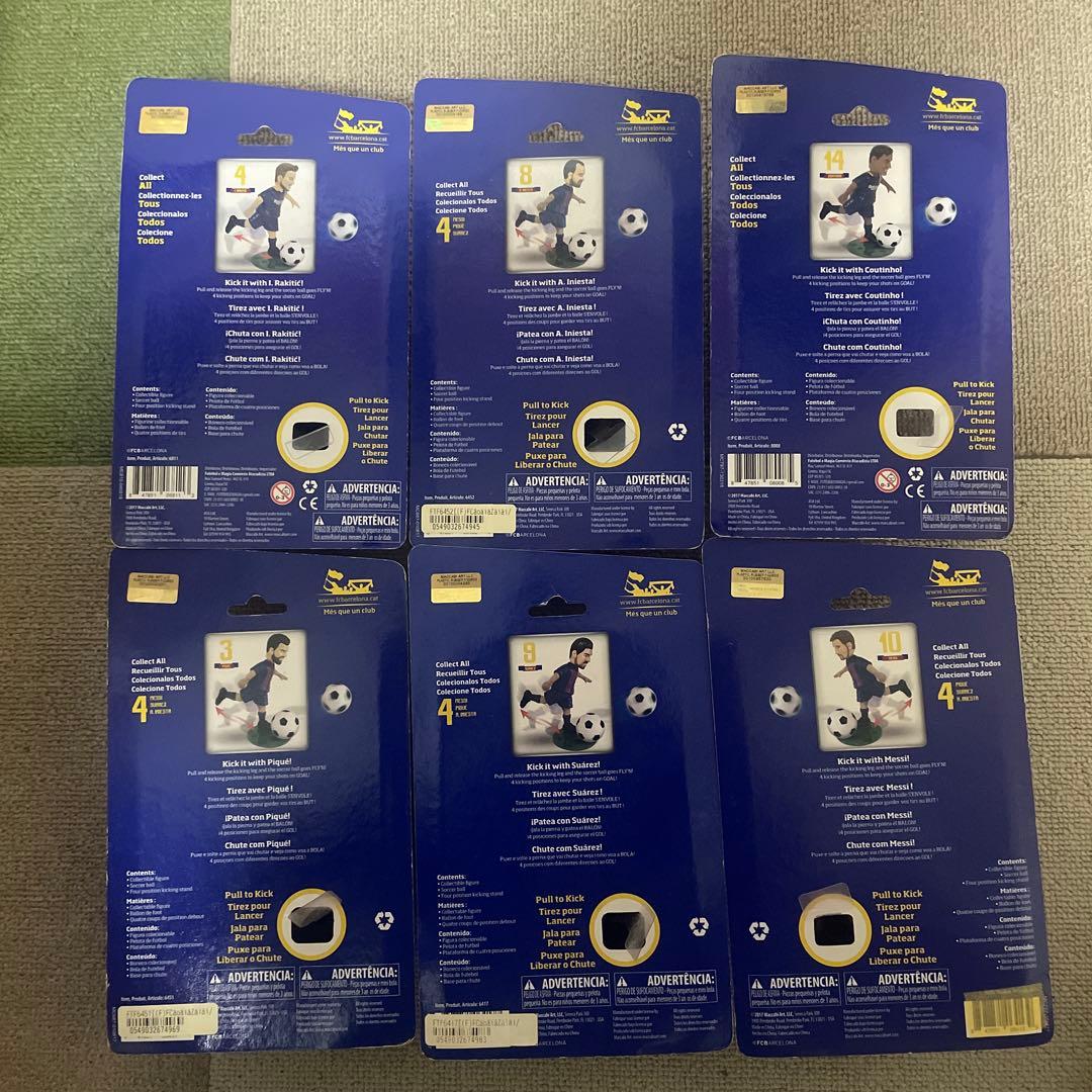 バルセロナ サッカー選手フィギュアセット