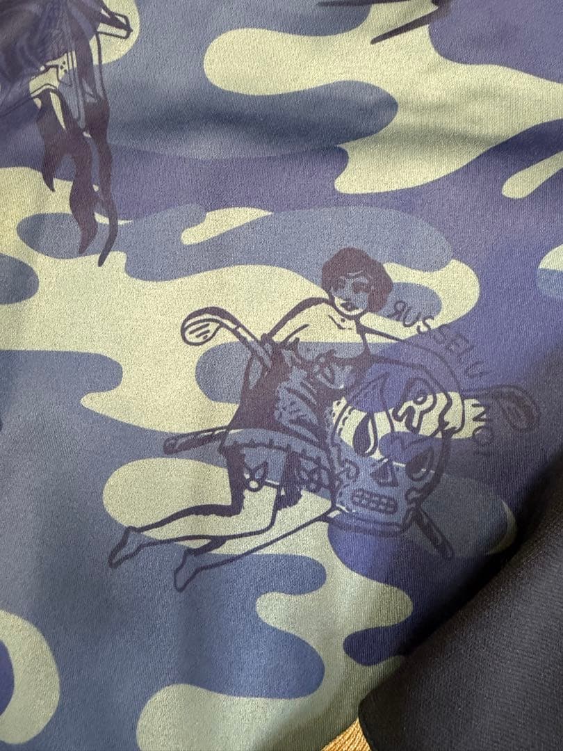 新品正規品【RUSSELUNO/4】スカジャン風ジャケット裏起毛フリースルチャ