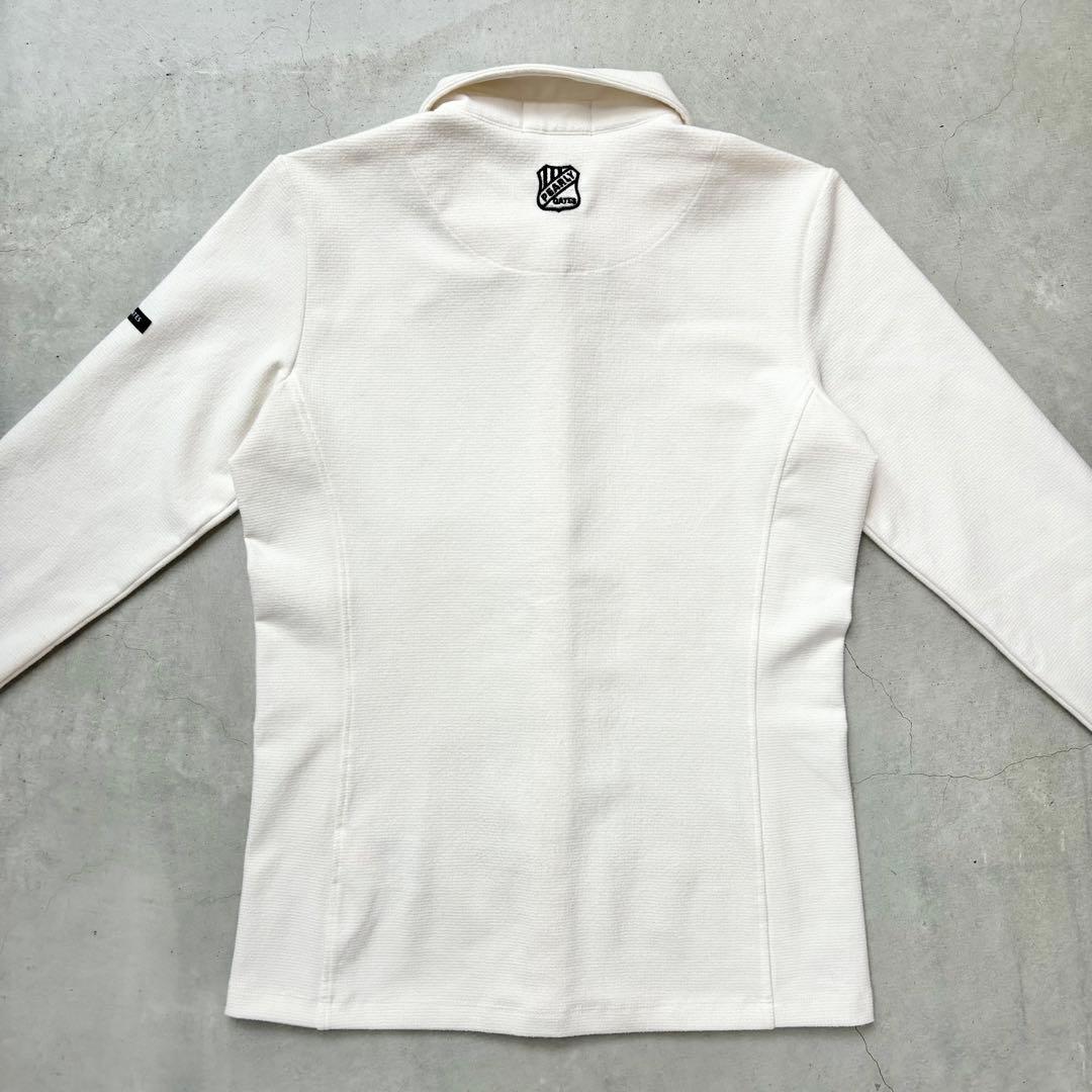 PEARLY GATES 韓国パーリーゲイツ 長袖シャツ ロゴチャーム 刺繍 0