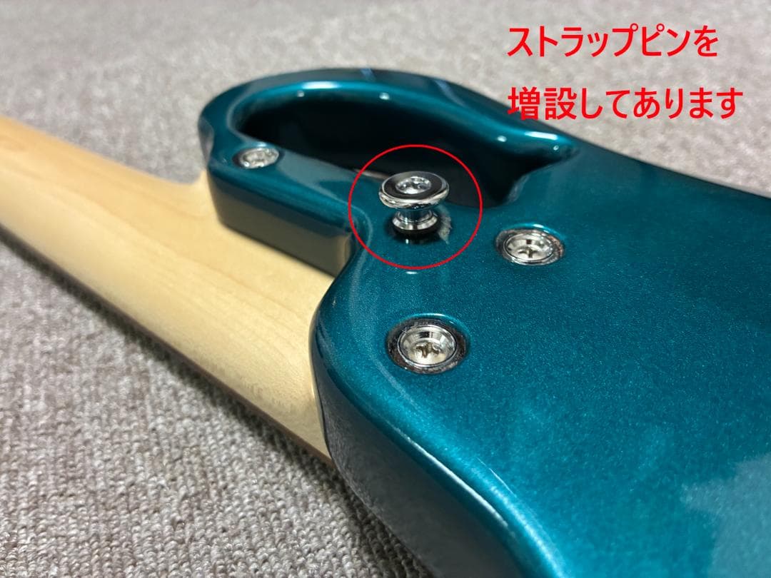 saitias guitars Lorentz 4 Std　軽量ヘッドレスベース